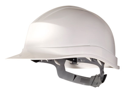 Casco de protección polietileno blanco